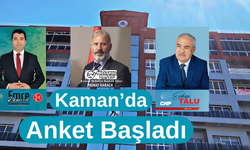 Kaman için dev anket başladı!